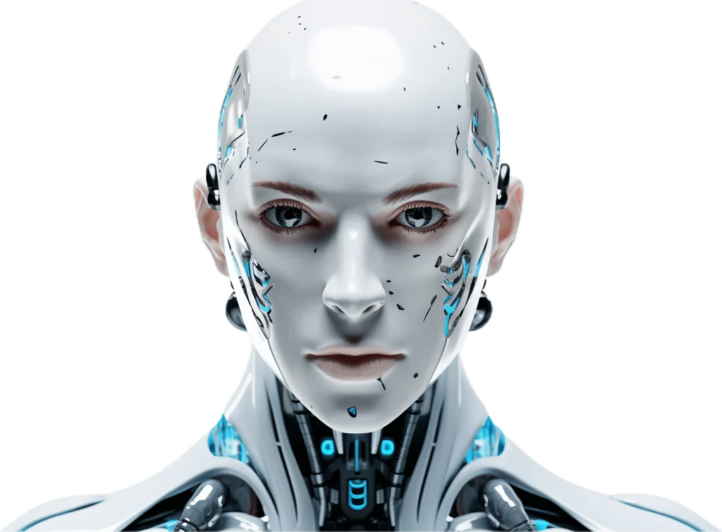 vecteezy ai generated futuristic robot avatar png 35676078 min