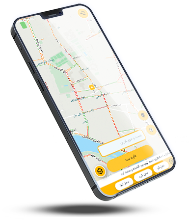 طراحی اپلیکیشن تاکسی اینترنتی
