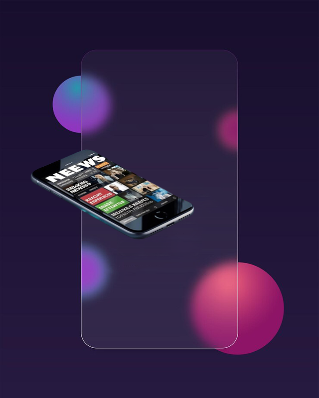 طراحی اپلیکیشن خبری 1