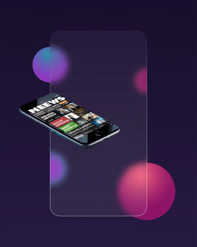 طراحی اپلیکیشن خبری 1